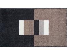 Linea Due CAPRICIO Tapis de Bain, Polyacrylique Supersoft, Marron, 70x120 cm