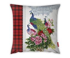 Bonamaison Housse de Coussin Multicolore 45 x 45 cm