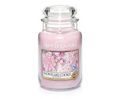 Yankee Candle bougie jarre parfumée, grande taille, Flocons sucrés, jusquà 150 heures de combustion