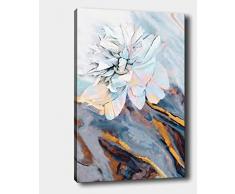 Bonamaison Peinture sur toile, multicolore, 40 x 60 cm - ConÃ§u et fabriquÃ© en Turquie