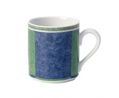 Villeroy & Boch Switch 3 Costa Tasse à café, 300 ml, Hauteur: 9 cm, Porcelaine, Blanc/Bleu/Vert