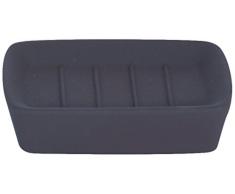 MSV 140930 HaÃ¯ti Porte Savon CÃ©ramique Chocolat 476C 11,8 x 8 x 3 cm