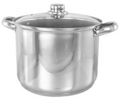 Buckingham Marmite avec couvercle en verre 28 cm 13.5 L