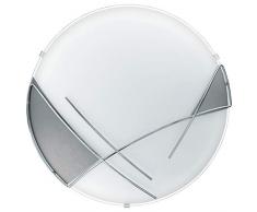 Eglo 89758 Plafonnier, MÃ©tal, E27, WeiÃ