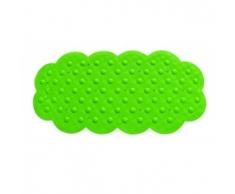 MSV Tapis Caoutchouc Fond de Bain pistach 44x92, Carbonate de Calcium