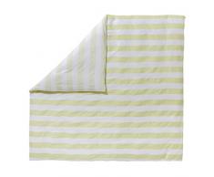 Essix - Housse de couette Holidays Satin de coton Pistache 240 x 260 cm