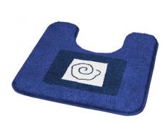 Meusch 2335769130 Tapis de Toilette Sylt 55x50cm Bleu Marine, Polyacrylique, 55 x 50 x 2 cm