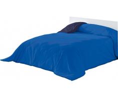 Lucena Cantos - Housse de Couette Bicolor, (Bleu/Marine, 240 x 270)