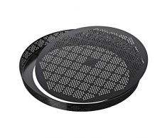 Kaiser Inspiration Moule Ã quiche et pizza perforÃ©, 28 cm, antiadhÃ©sif avec fond relevable pratique