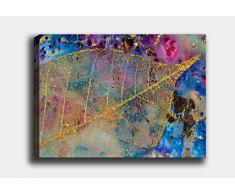 Bonamaison Peinture sur toile, multicolore, 30 x 40 cm - Conçu et fabriqué en Turquie