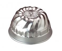 Agnelli Poêle sans Tube américain, diamètre 18 cm, en Aluminium, Argent