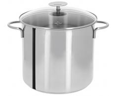 Cristel - M22M - Marmite inox 22cm + couvercle- Collection Mutine