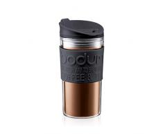 Bodum - 11103-01S - Mug de voyage isotherme en plastique, couvercle Ã clapet - 0.35 l