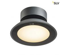 SLV MALU CL Plafonnier LED dextérieur en aluminium Anthracite IP44 3000 K 9,2 W