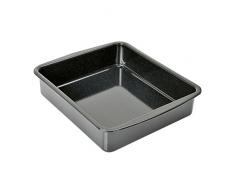 Kaiser 2300635033 XL-Plat à Four Cuisine Line 36x30x8cm, Acier, Noir, 28 x 28 x 18 cm