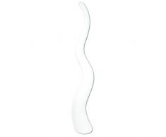 Europalms 61544 Vase Désign Wave 100 Blanc