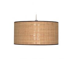 Abat-jour du Moulin RBBBC4040207899/AMZ Suspension Cylindre, Texture, E27, Naturel