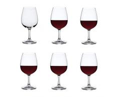 Dartington Crystal Lot de 6 verres Ã vin rouge