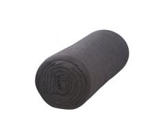 Today 017102 Premium Drap Housse Percale Coton Gris anthracite 90 x 190 cm