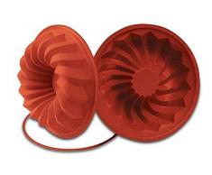 Silikomart 20.224.00.0060 SFT224 Moule Forme Savarin Silicone Terre Cuite