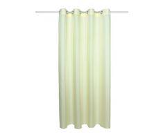 Home fashion 51279-143 voilage à passants 245 x 140 cm vanille