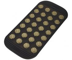 MASTRAD - Moule 28 Mini Cannelés - 100% Silicone Premium - Anti-Adhésif - Maintien Parfait - Gris Fumé