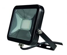 Perel LEDA4002WW-B Projecteur LED Design, Aluminium, 20 W, Blanc