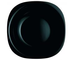 Luminarc L9817 - Opale-Verre trempé - 1 Assiette 26 cm- Carine Noir
