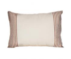 Fouta FutÃ©e Enveloppe de Coussin rectangulaire en Tissage fouta, Coton, Multicolore, 35x50 cm