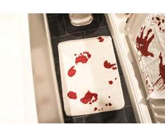 Spinning Hat Tapis de Bain « Blood » par Gift Republic