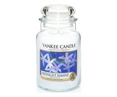 Yankee Candle bougie jarre parfumÃ©e, grande taille, Jasmin de minuit, jusquÃ 150Â heures de combustion