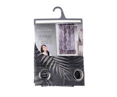 douceur dintÃ©rieur panneau a oeillets 140x240 cm voile goyave choco