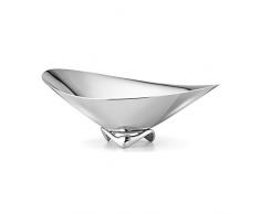 Georg Jensen GJ 071667Â Henning Koppel Wave Saladier en Acier Inoxydable, Acier Inoxydable, 44,5Â x 41,5Â x 16,8Â cm