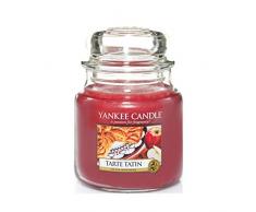 YANKEE CANDLE 1332244E Bougie Senteur Tarte tatin en Jarre Rose