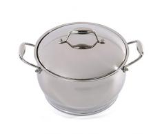 BergHOFF 1102139 Ustensiles de cuisson Zeno Faitout avec couvercle 24 cm 6,3L