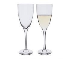 Dartington Crystal Rachael Verre Ã vin, Transparent, Lot de 2, Petit