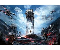 Star Wars Battlefront (War Zone) Maxi Poster, Bois Dense, Multicolore, 61 x 91,5 cm