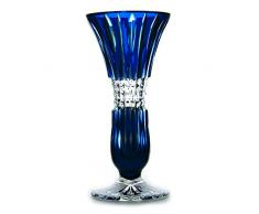 Cristal de Bohemia Denver - Vase, 25 cm, Bleu
