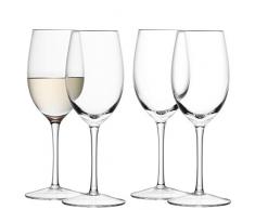 LSA International 260Â ML Verre Ã vin, Transparent (Lot de 4)