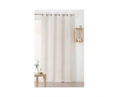 Linder Rideau, 43Pourcentviscose 36Pourcentpolyester 21Pourcentlin, Beige, 135x240