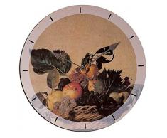 Artopweb EC35001 Pendule Murale, Bois, Multicolore, 60 x 0,5 x 60 cm