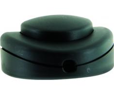 Voltman VOM530305 Interrupteur Pied de Lampe Rond Noir 2 A