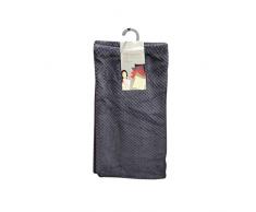 douceur dintÃ©rieur housse de coussin 40x40 cm flanelle jacquard calinou anthracite