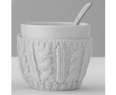 Viva Scandinavia 9101165 Tasse Cosy, Porcelaine, Blanc, 10,5 x 10,5 x 9,5 cm