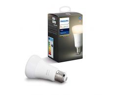 Philips Hue Ampoule LED Connectée White E27 Compatible Bluetooth, Fonctionne avec Alexa
