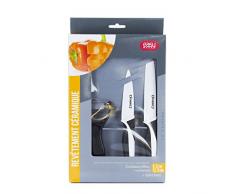Easy Make KD3114/ITM Coffret Couteaux EPLUCHEUR, CÃ©ramique