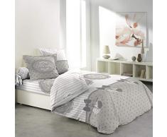 ligne douceur so parure couette 6 piÃ¨ces 260x240 cm romantic home