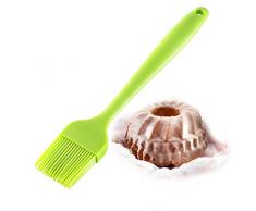 Westmark 1556227G Pinceau à badigeonner/Pâtisserie Silicone Vert 26 x 4,6 x 1,6 cm