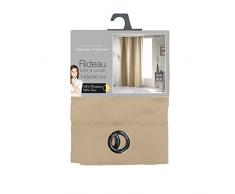 douceur dintérieur rideau a oeillets 140x240 cm occultant occult naturel