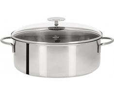 Cristel - F26M - Faitout inox 26cm - avec couvercle - Collection Mutine